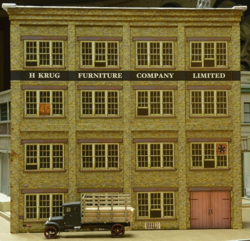 Printable N Scale Buildings