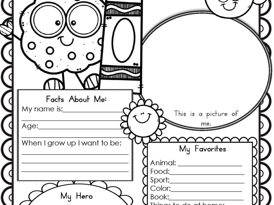 Printable Printable All About Me Worksheets GoodWorksheets