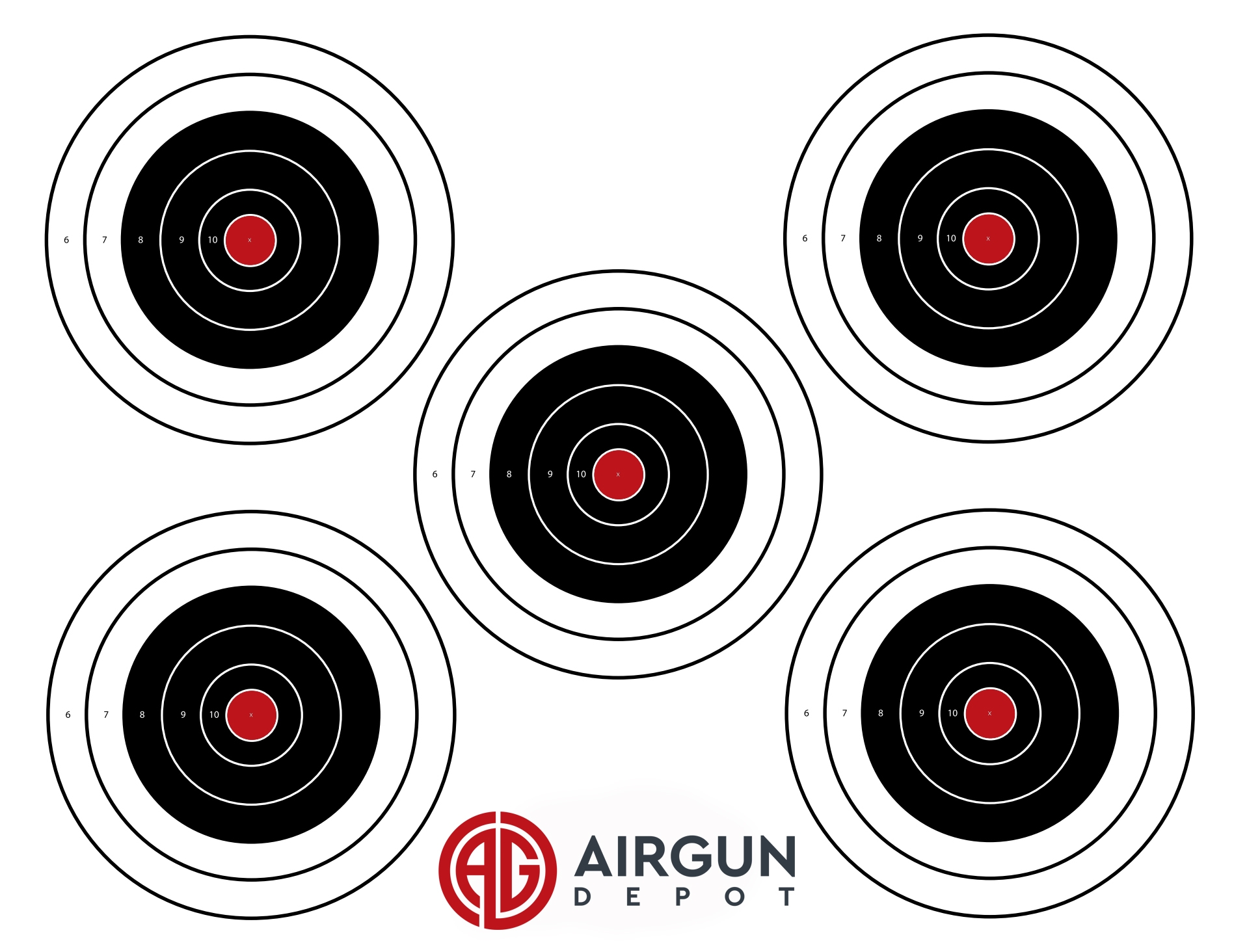 Printable Shooting Targets And Gun Targets Nssf File 10 M Air Rifle 
