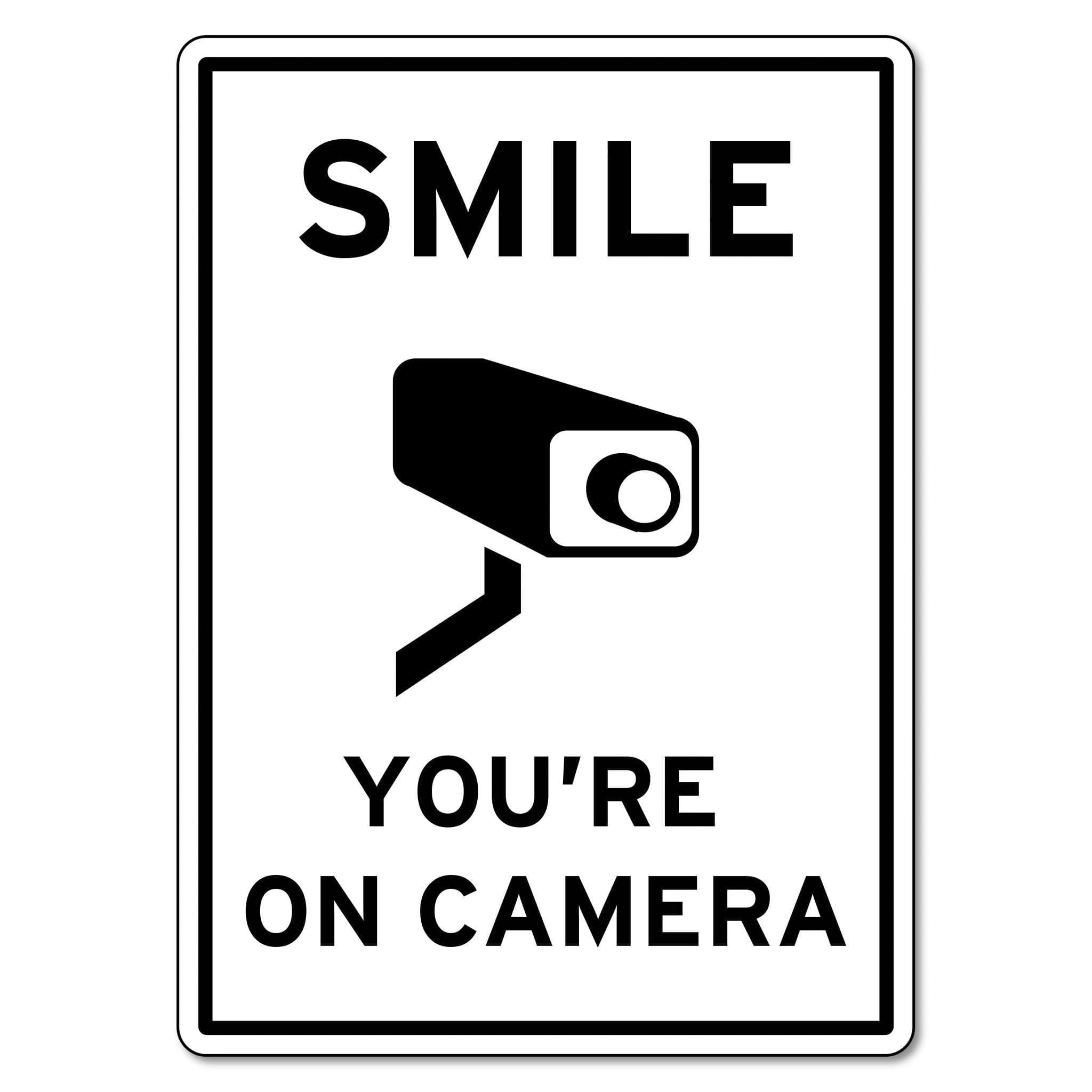 Printable Smile You 39 re On Camera Sign In US Letter And A4 44 OFF