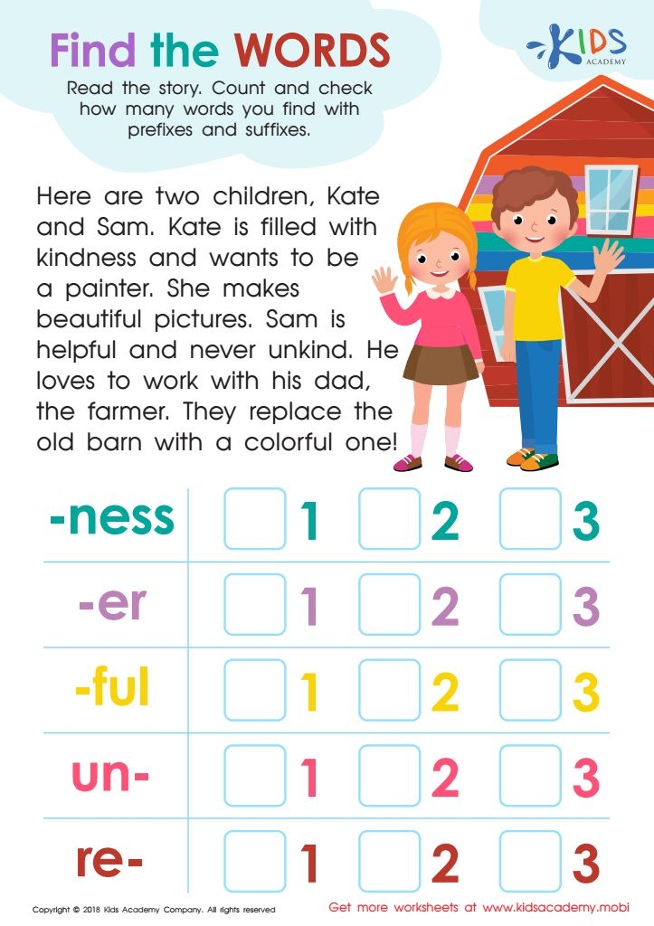 Printable Stories With Prefixes And Suffixes Prntbl 