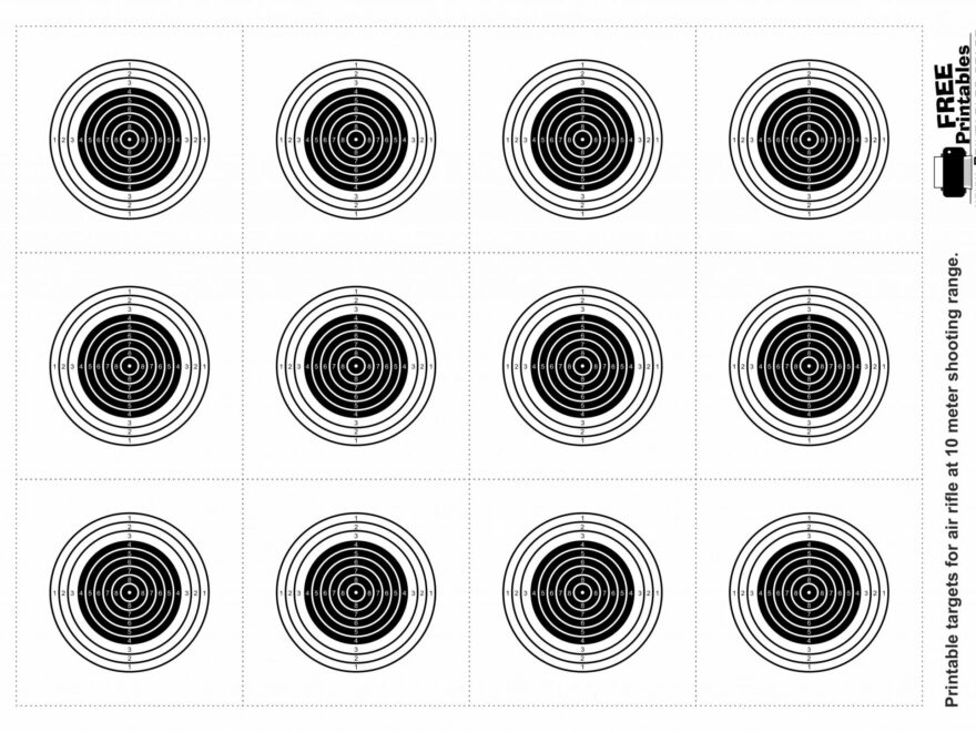 Printable Targets For Air Rifle Free Printables