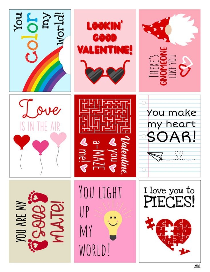 Printable Valentine s Day Cards Page 6 Free Printable Valentines 