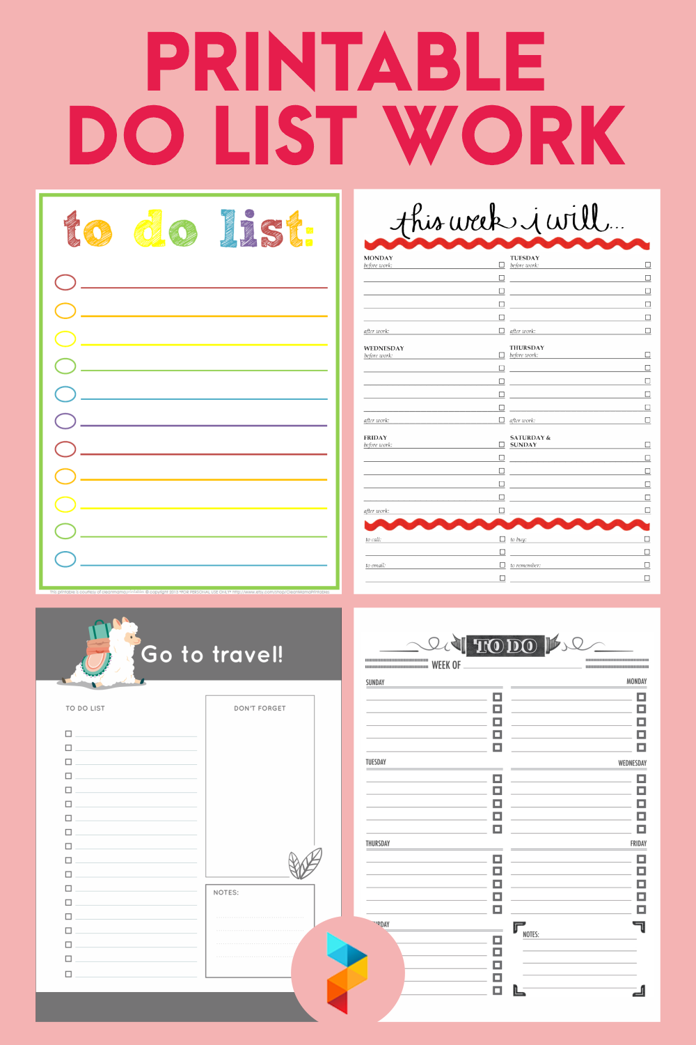 Printable To Do List Template