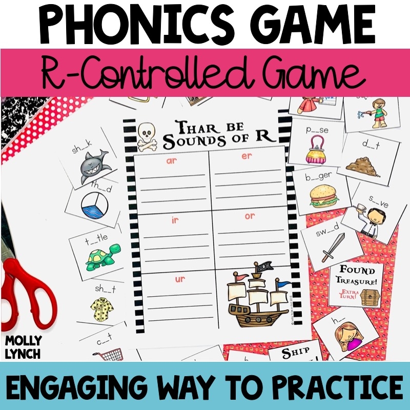 R Controlled Vowels Games Printable Digital Games Activities