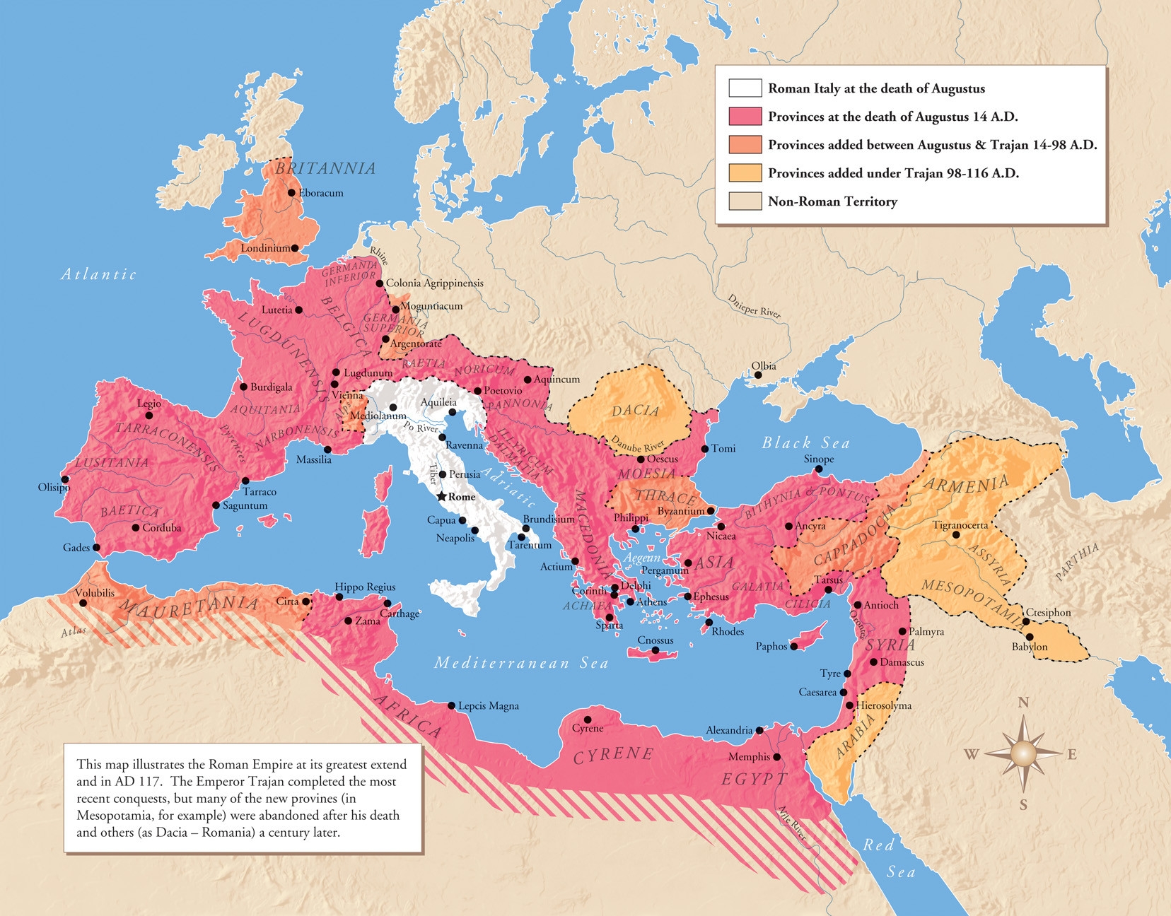 Roman Empire Map History Facts Rome At Its Height Istanbul Clues