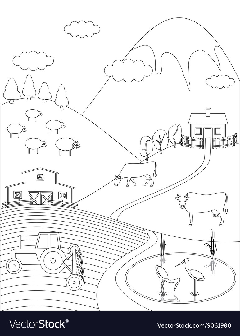 Free Printable City  Town  Rural Pictures For Kids