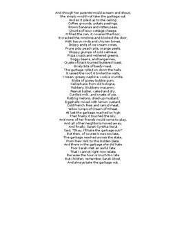 Sarah Cynthia Sylvia Stout Poem Read Aloud