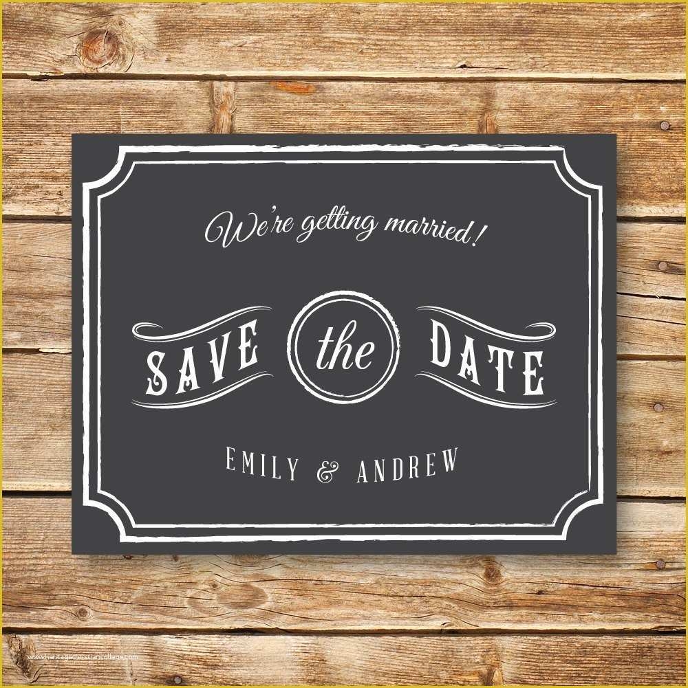 Save The Date Printable Templates