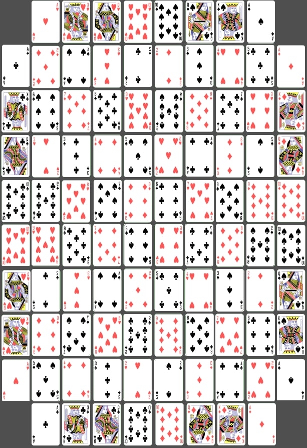 Sequence Game Board Layout Printable At Kate Wardill Blog