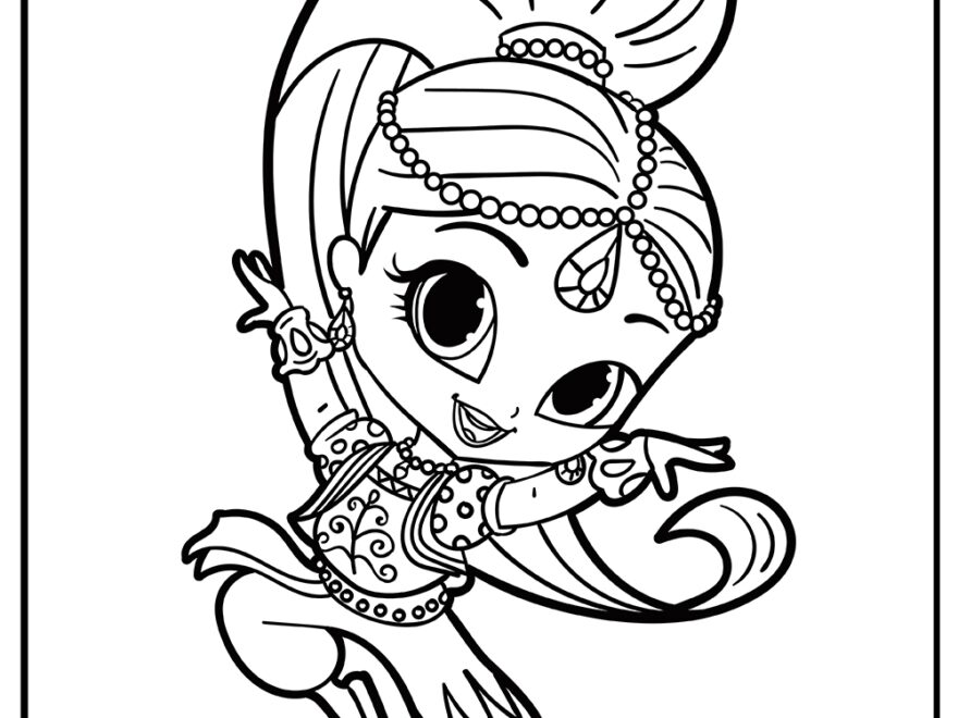 Shimmer And Shine Printables Free Printable Form Templates And Letter