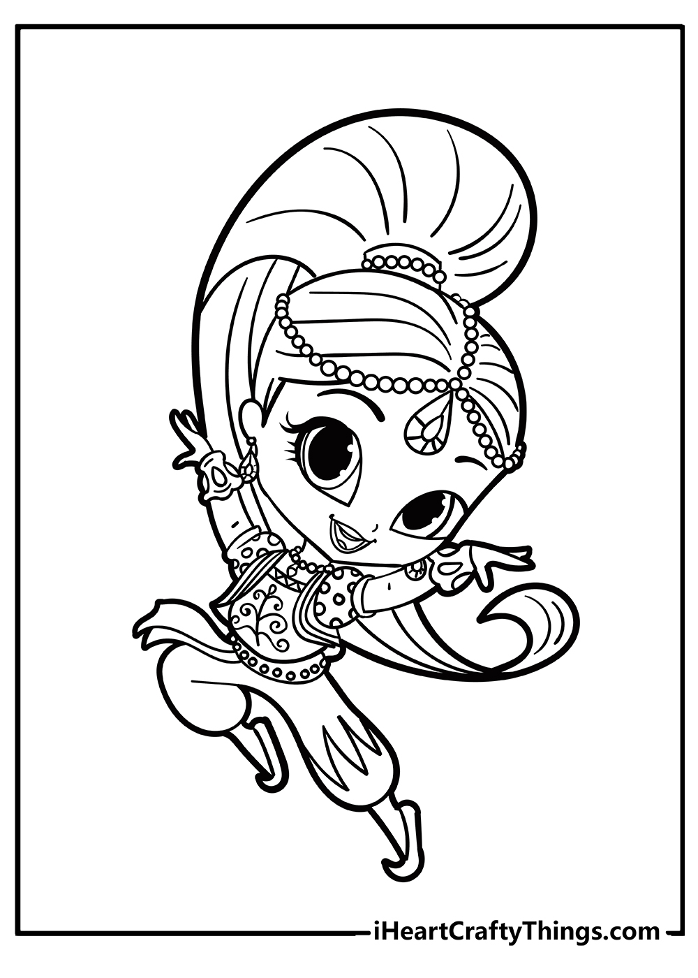 Shimmer And Shine Printables Free Printable Form Templates And Letter