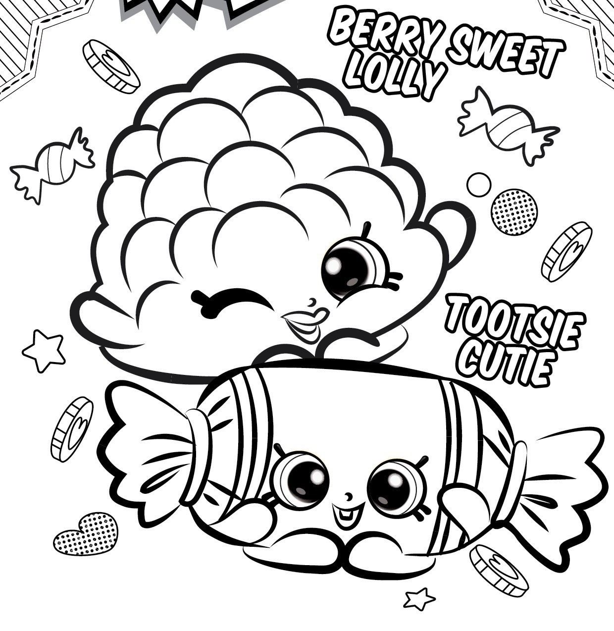 Shopkin Coloring Pages Season 4 At GetColorings Free Printable 