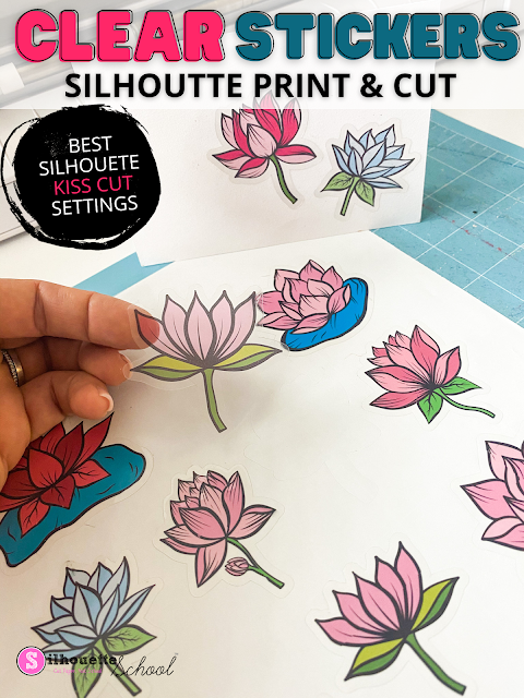 Silhouette Printable Clear Sticker Paper