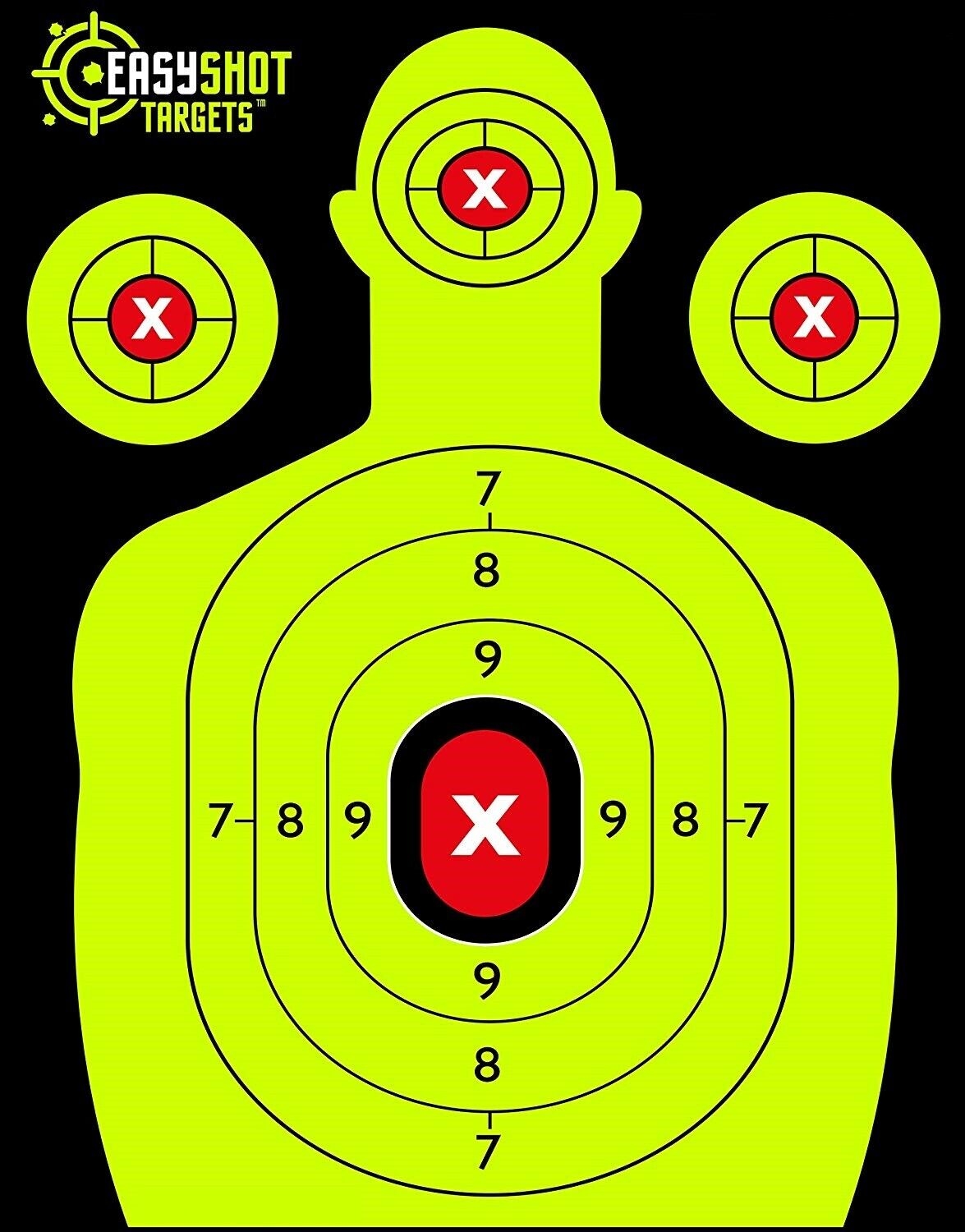 Printable Pistol Targets 8.5 X 11