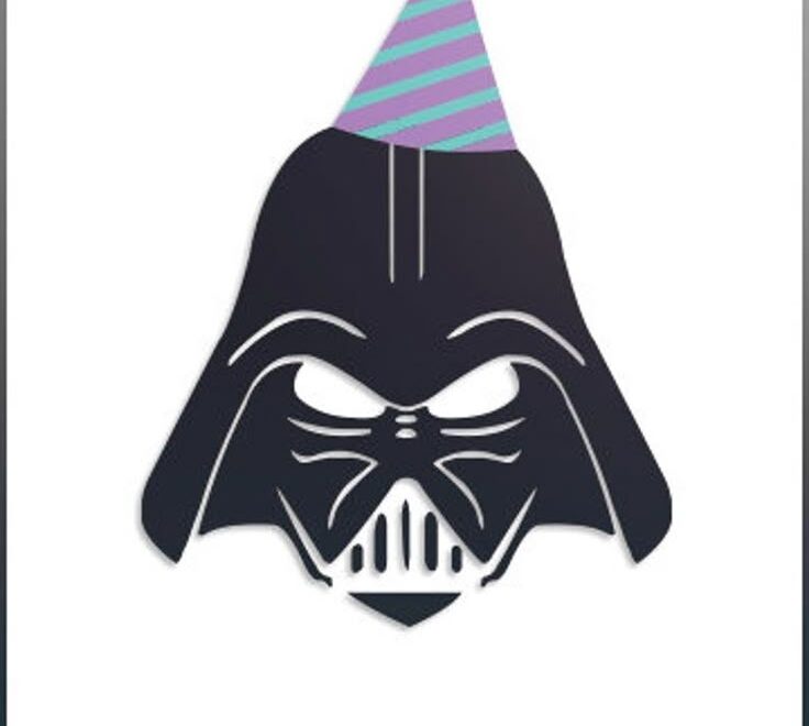 Star Wars Printable Birthday Cards