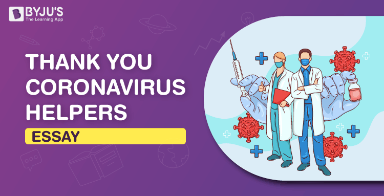 Thank You Coronavirus Helpers Sign Printable