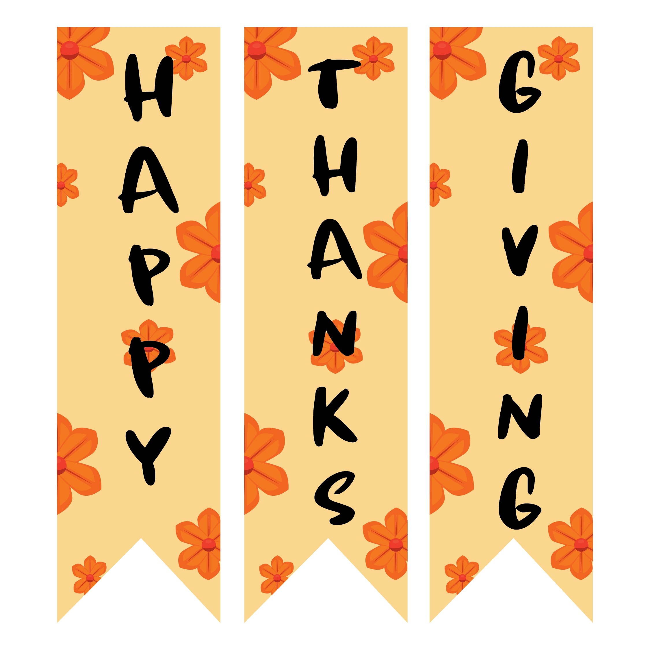 Thanksgiving Holiday Banners 10 Free PDF Printables Printablee