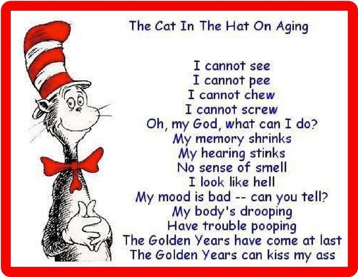 The Cat In The Hat On Aging Refrigerator Magnet EBay Compleanno