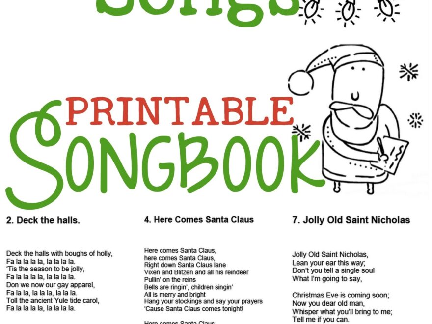The Christmas Song Lyrics Printable