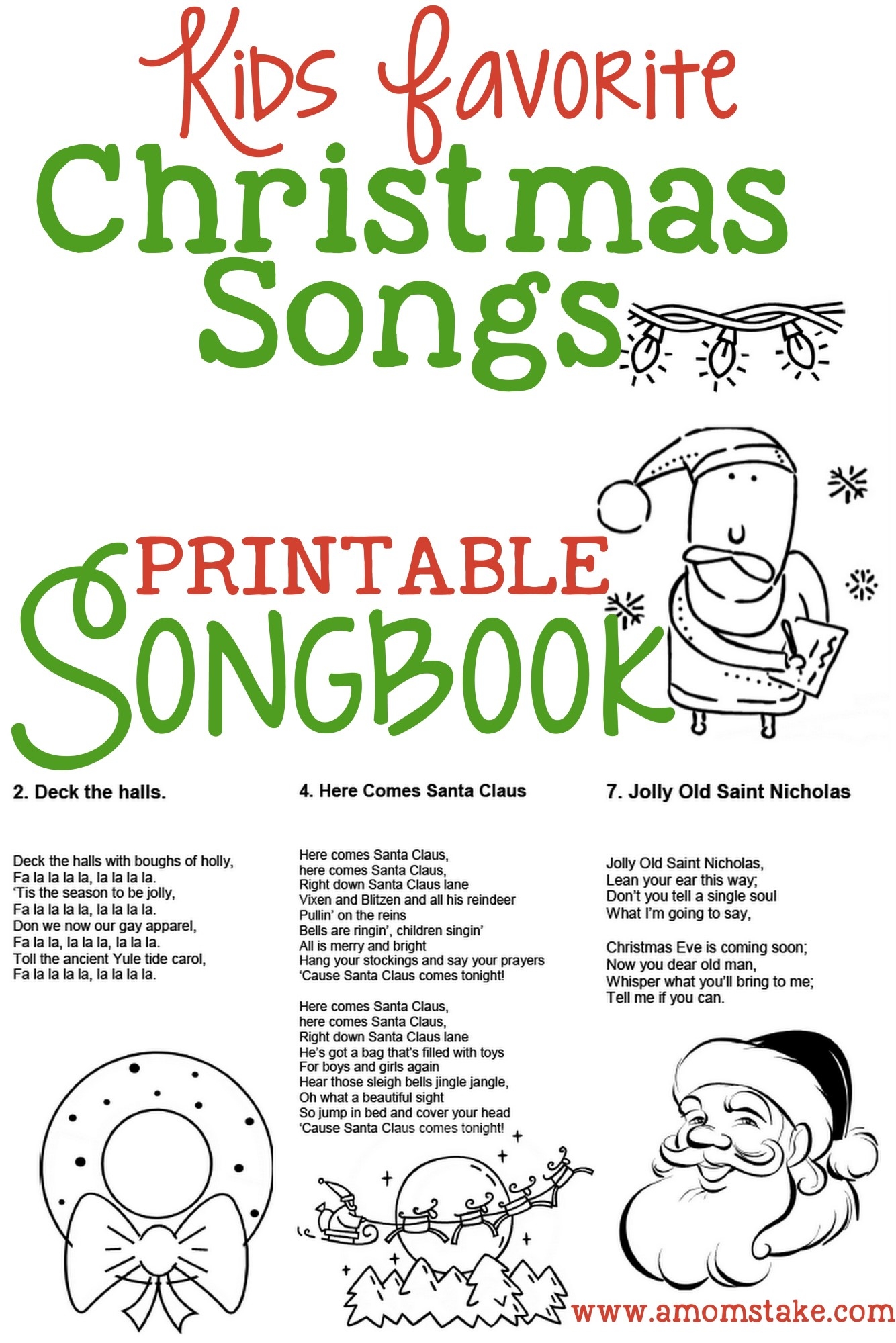 The Christmas Song Lyrics Printable