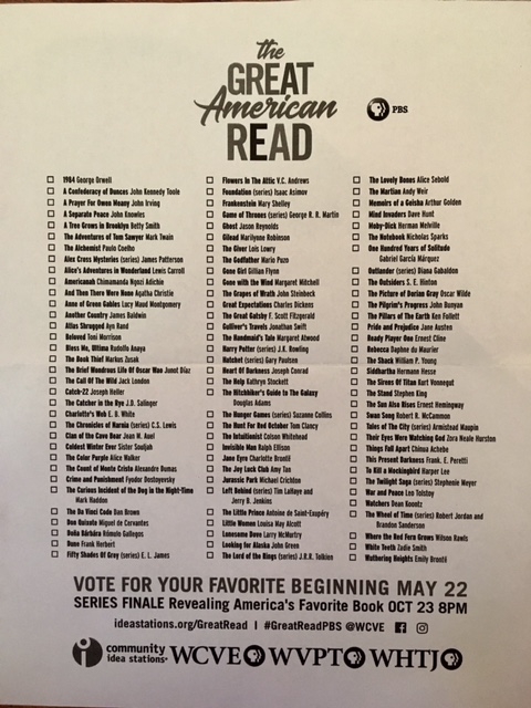 The Great American Read Vivian Lawry