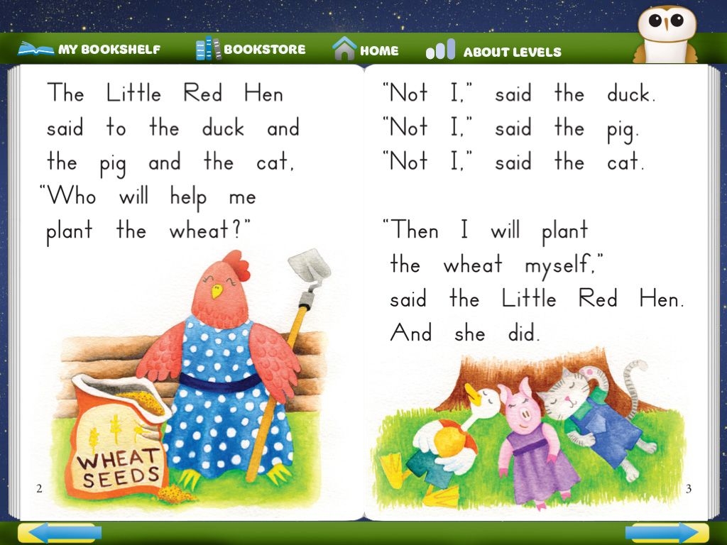The Little Red Hen Story Printable Free Printable Templates