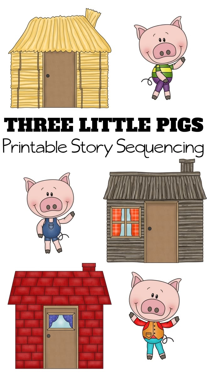 Three Little Pigs Story Printable Pdf