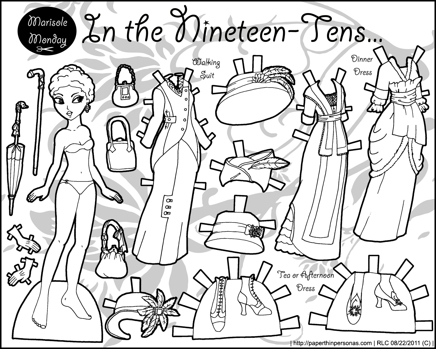 Thumbnail Link Image Printable Paper Doll