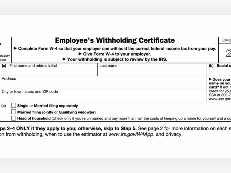 W4 2025 Form Fillable Aaron Fison