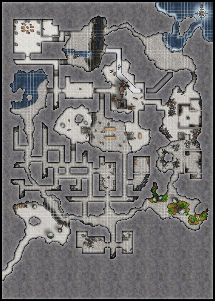 Wave Echo Cave Map Printable