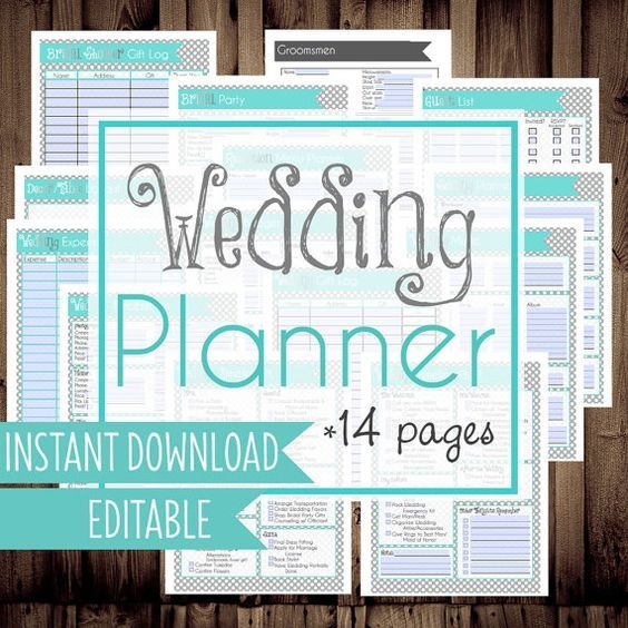 Wedding Planner Binder Free Printables Wedding Planner Binder Diy 