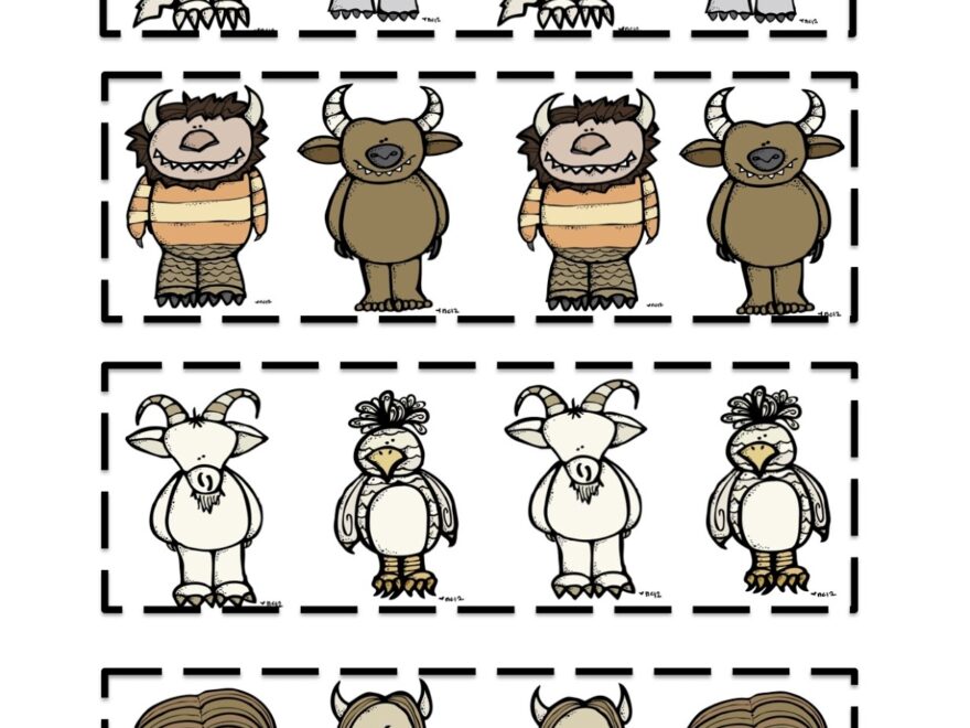 Where The Wild Things Are Free Printables
