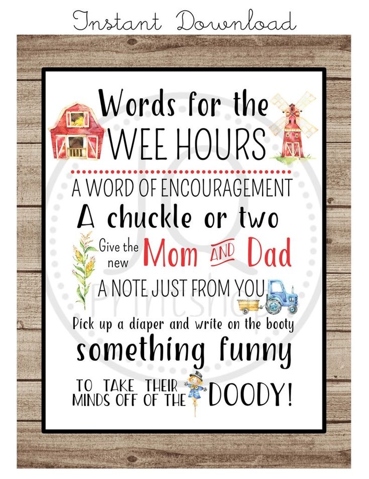 Words For The Wee Hours Free Printable Free Templates Printable