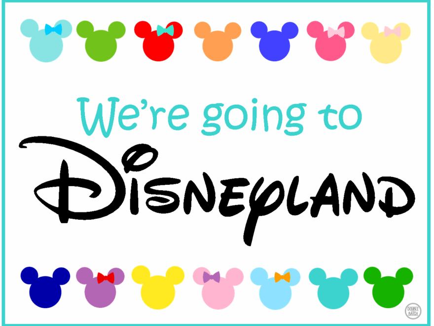 You Re Going To Disneyland Printable Printable Word Searches