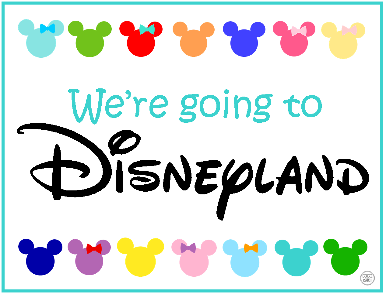 You Re Going To Disneyland Printable Printable Word Searches